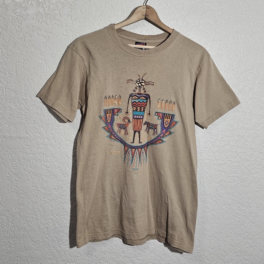 Vintage Soffe's Choice Southwestern Loco Jack Print Cotton Tee